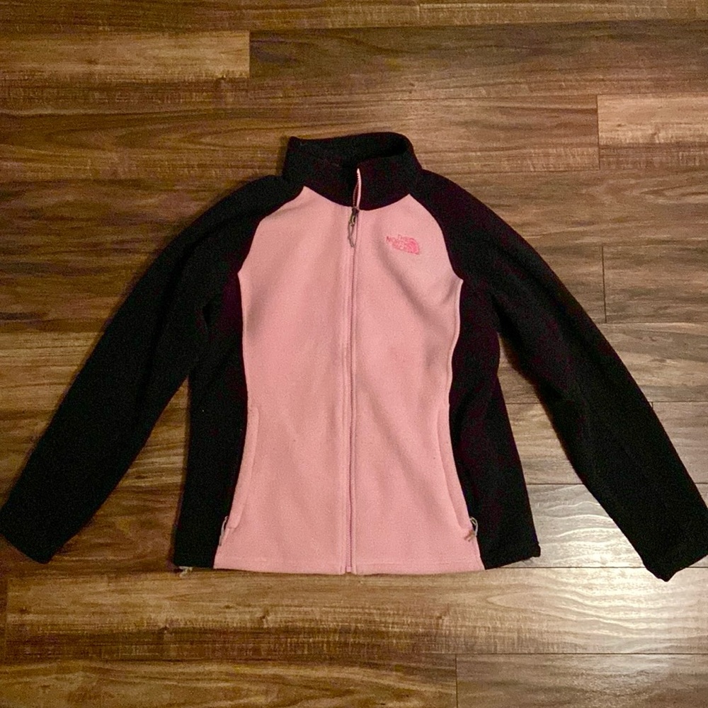 Pink & Black Fleece Jacket